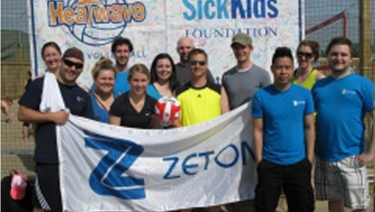 Zeton repeats as champions! — 1st place in Heatwave Halton 2012 Charity Beach Volleyball Tournament