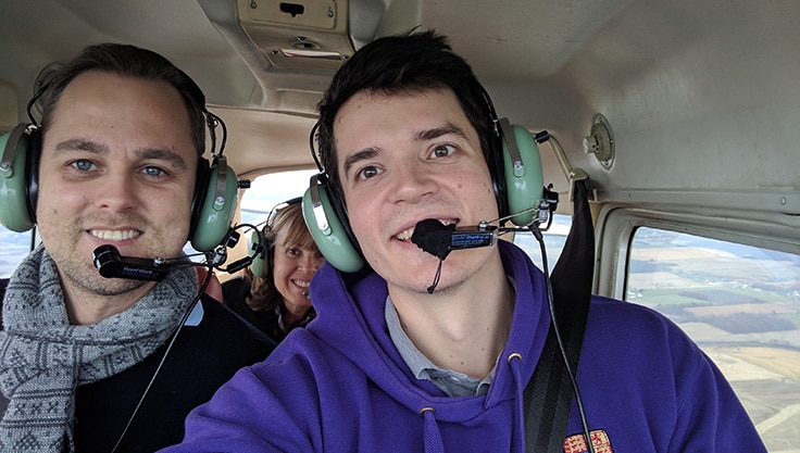Flying High over Southern Ontario!