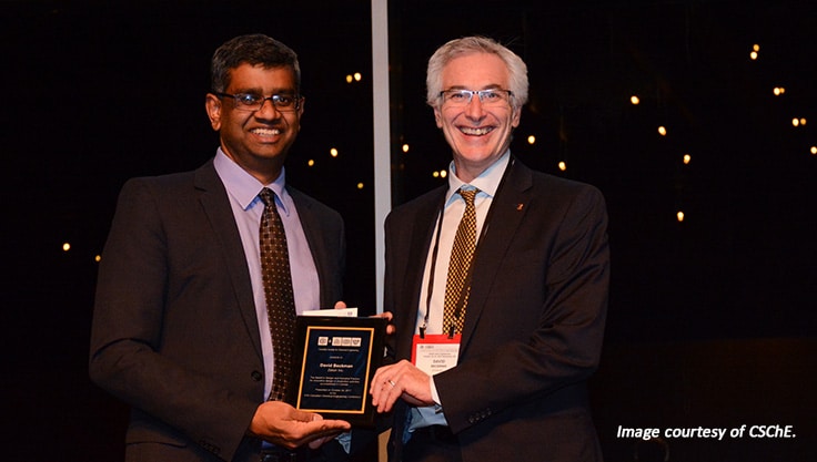 2017 CSChE Design and Industrial Practice Award winner – David Beckman