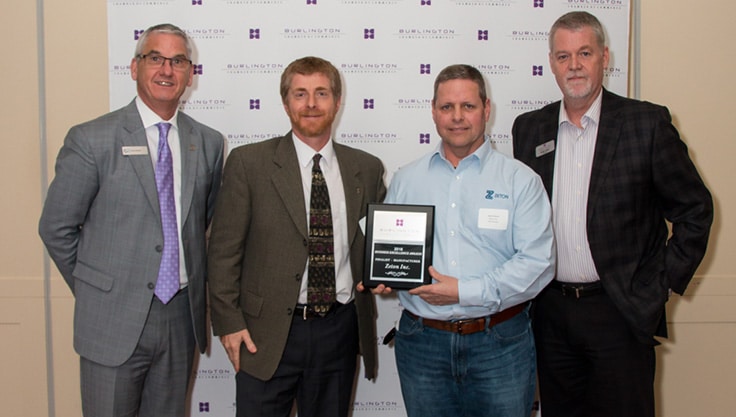 Zeton Inc. named as a 2018 Business Excellence Award finalist