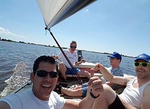 ZETON’S STAFF NAVIGATES SAILING WEEKEND IN FRIESLAND